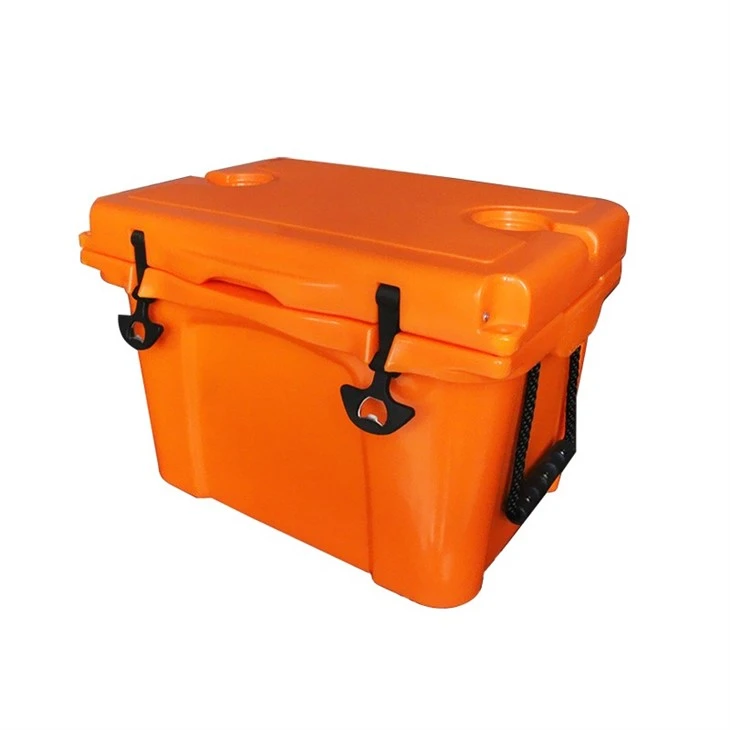 25QT Orange Freedom Hard Cooler
